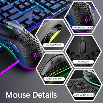 ラウドマウス　23.5 Amazon.com: ZIYOU LANG M8 Wired Gaming Mouse, Lightweight